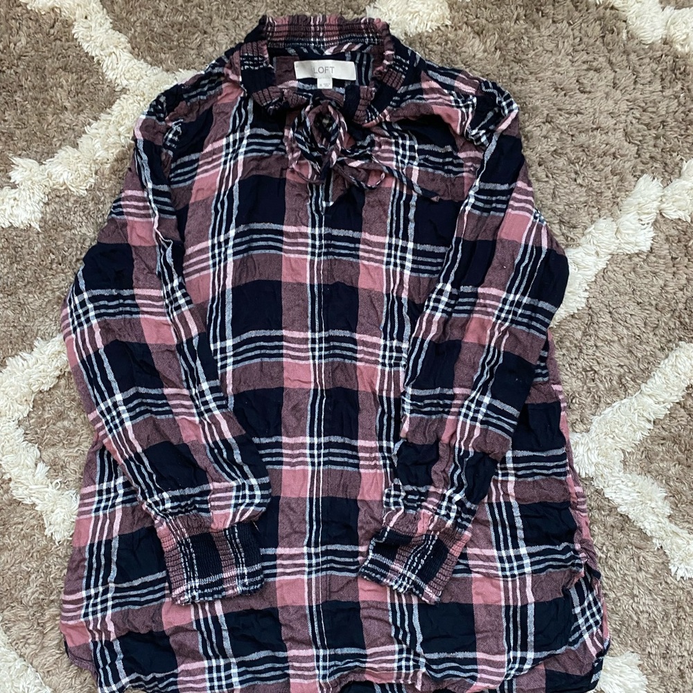 Loft Plaid Shirt